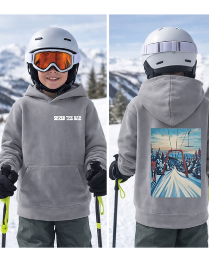 Shred the Nar Graphic Hoodie - Kid's
