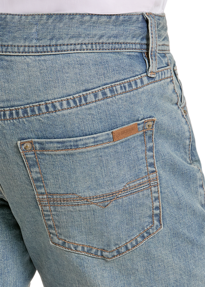 Men's V'46 Relaxed Fit Light Wash Straight Leg Jeans