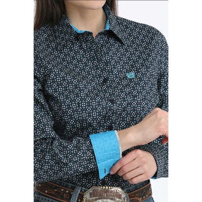 Women's Long Sleeve Print Shirt