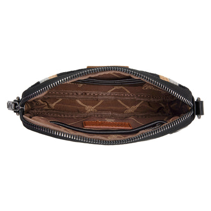 Wrangler Southwestern Knitted Crossbody Black