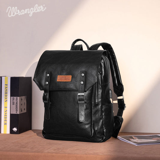 Wrangler Belt Buckle Laptop Backpack