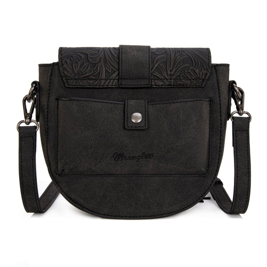 Wrangler Western Tooled Saddle Bag