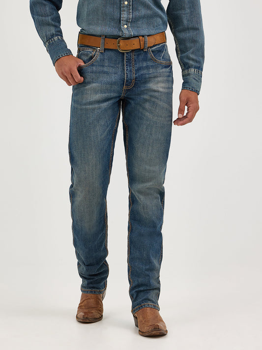 Men's Retro Slim Fit Straight Leg Jean