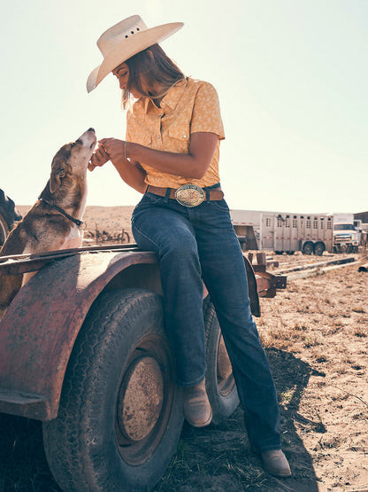 Ultimate Riding Jean Q-Baby Mid-Rise Bootcut