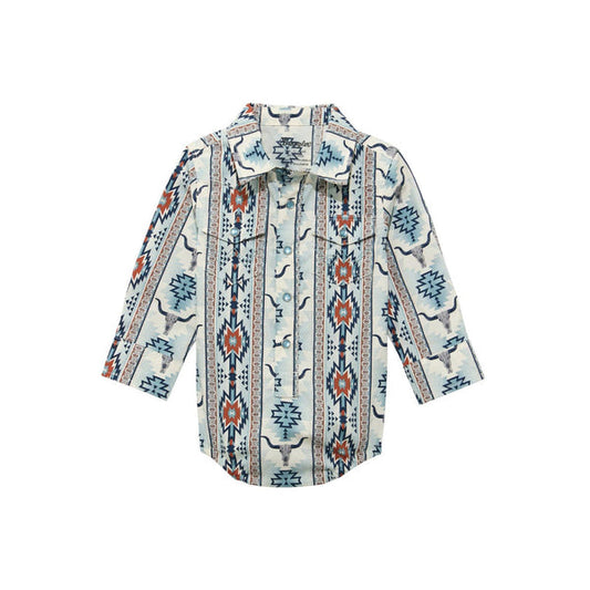 Baby Boy Long Sleeve Onesie