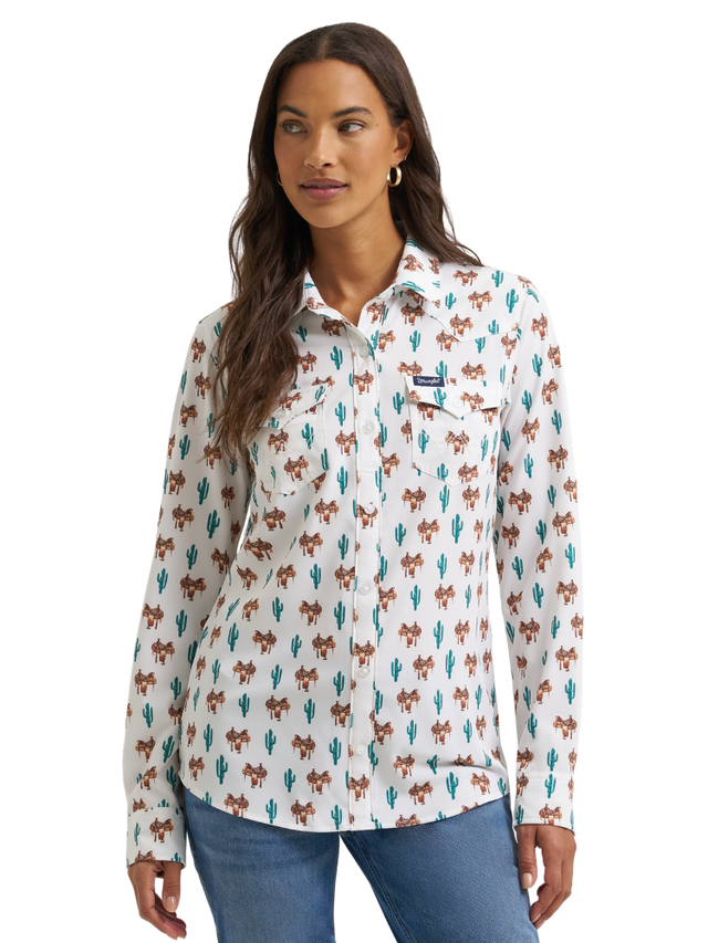 Women's Aria Saddle Performance Western Shirt