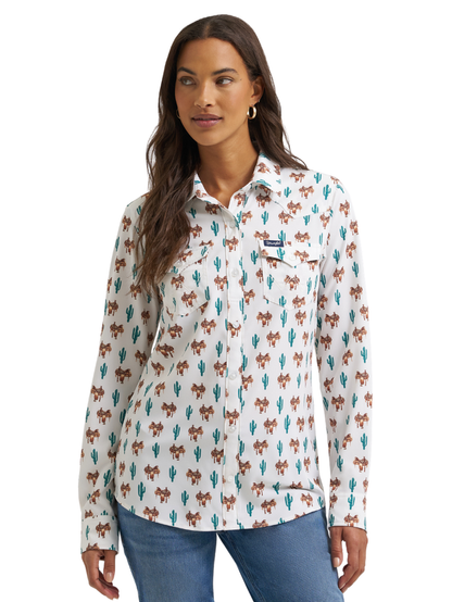 Women's Aria Saddle Performance Western Shirt