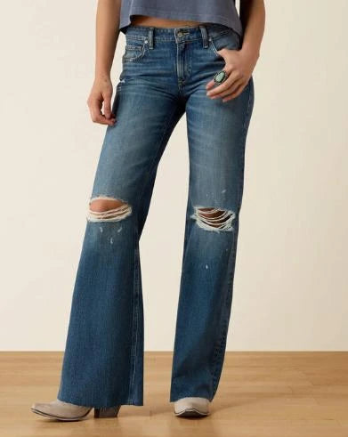 Women's Perfect Rise Petra Flipside Wide Jean