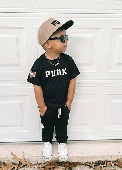 Little Trouble Lightning Bolt Joggers