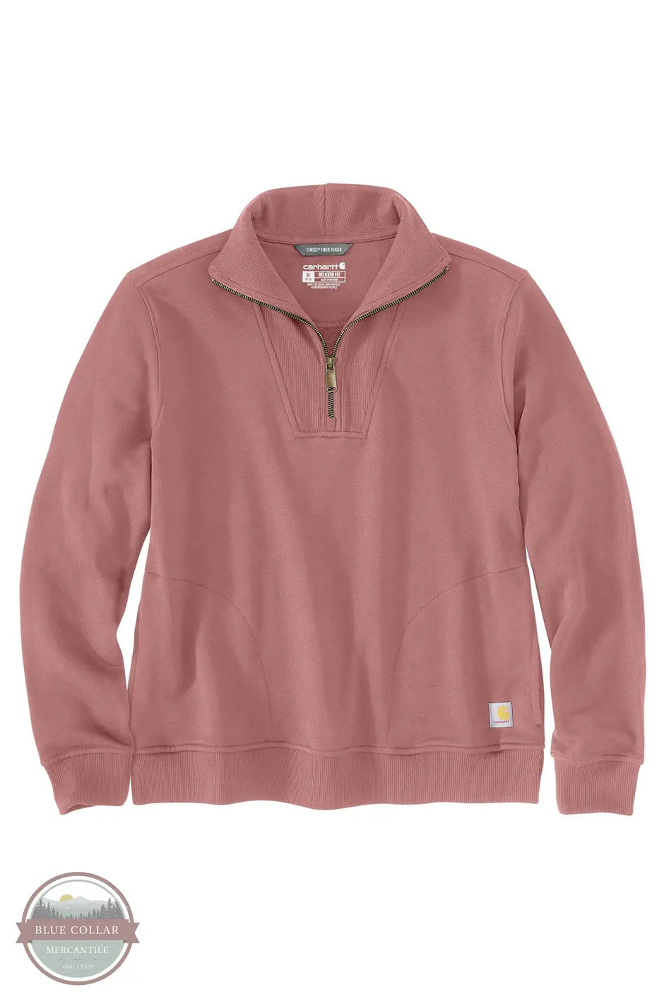 Women's Tencel Fiber Series Half Zip Sweatshirt