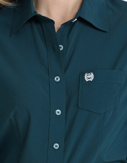Women's L/S Arena Flex Button Shirt