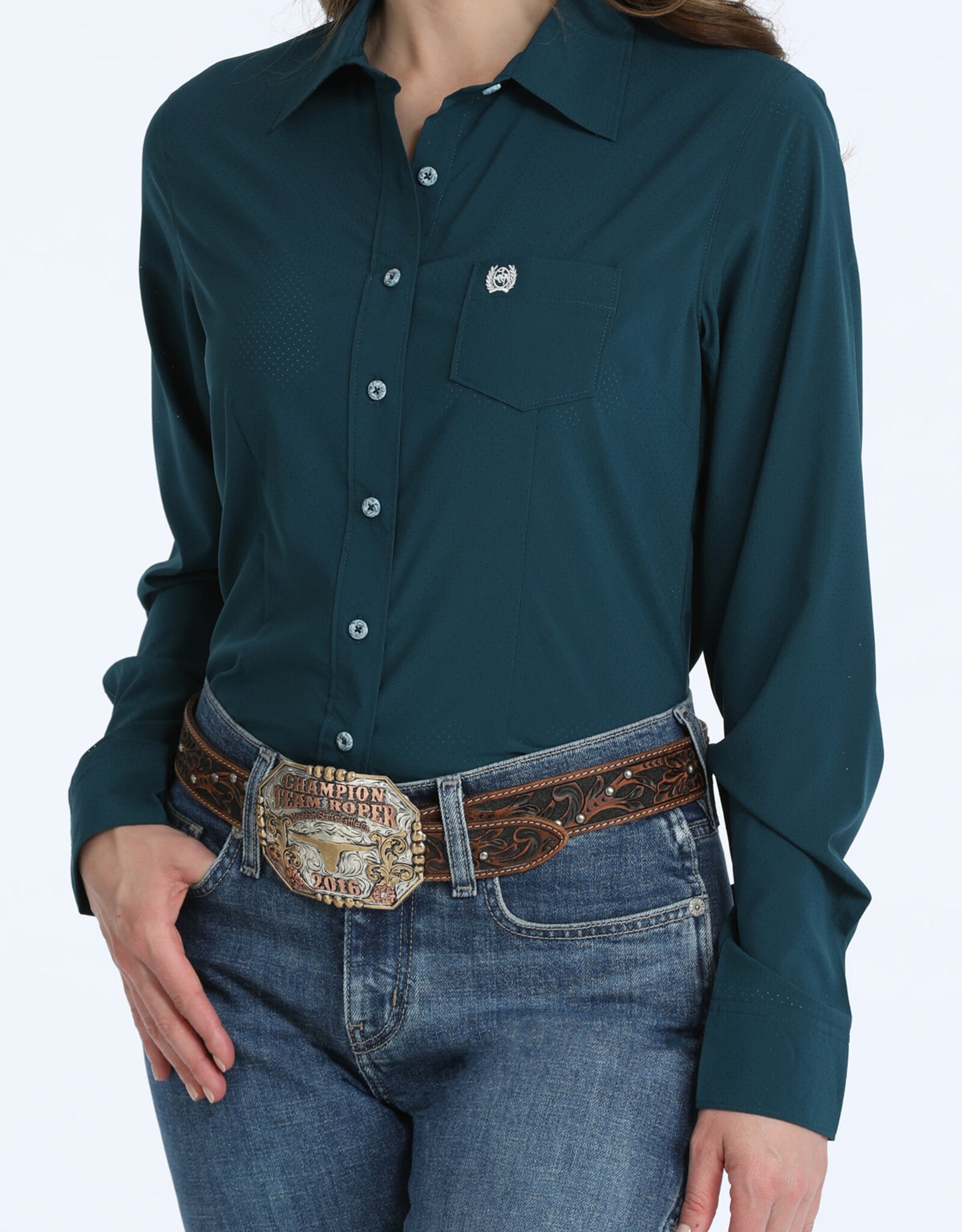 Women's L/S Arena Flex Button Shirt