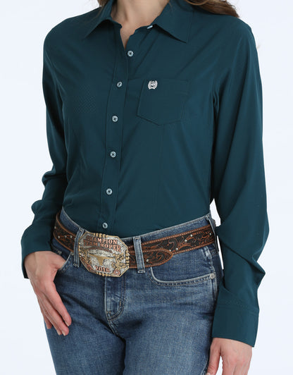 Women's L/S Arena Flex Button Shirt