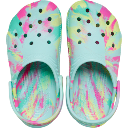 Kid's Classic Marbled Crocs