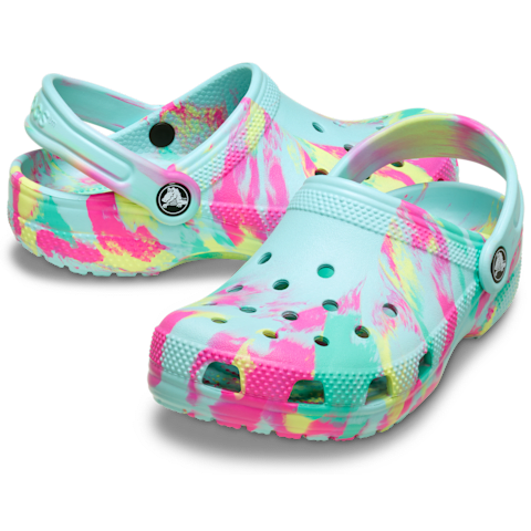 Kid's Classic Marbled Crocs