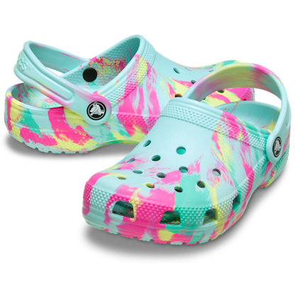 Kid's Classic Marbled Crocs