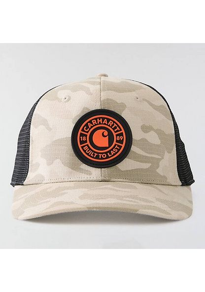 Ripstop Mesh Back Camo Cap