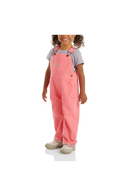 Toddler Flannel Lined Bib Overall