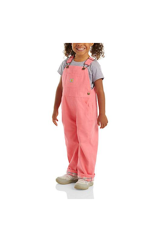 Toddler Flannel Lined Bib Overall