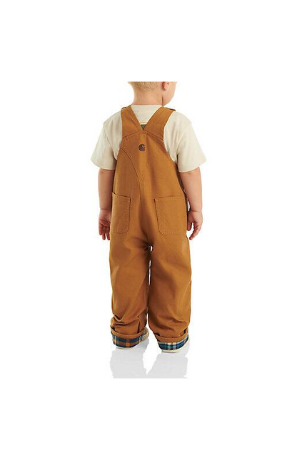 Toddler Flannel Lined Bib Overall