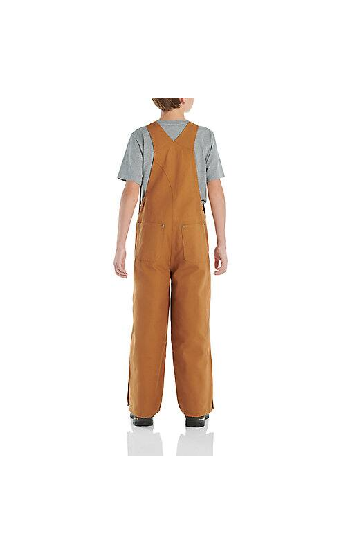 Kid's Canvas Insulated Bib Overalls