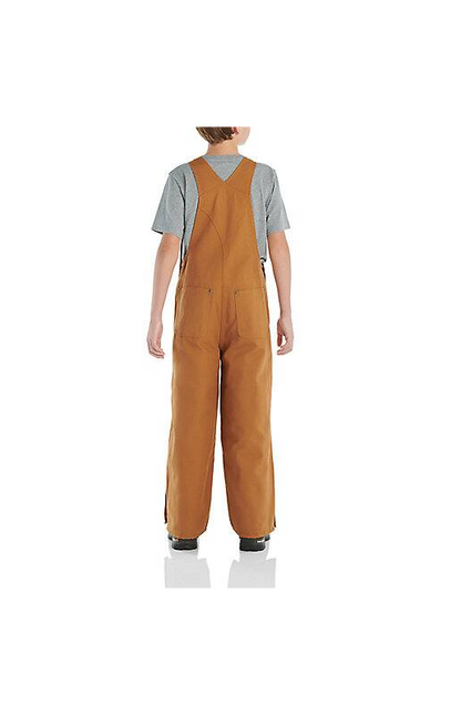 Kid's Canvas Insulated Bib Overalls