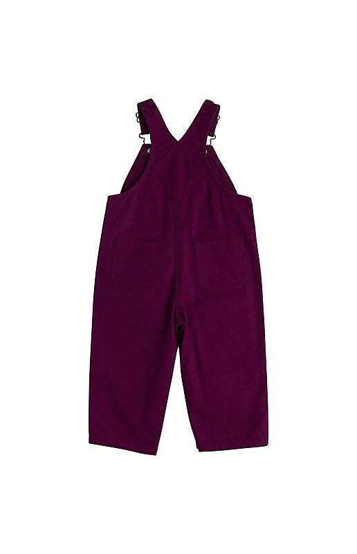 Girl's Toddler Loose Fit Canvas Bib Overall