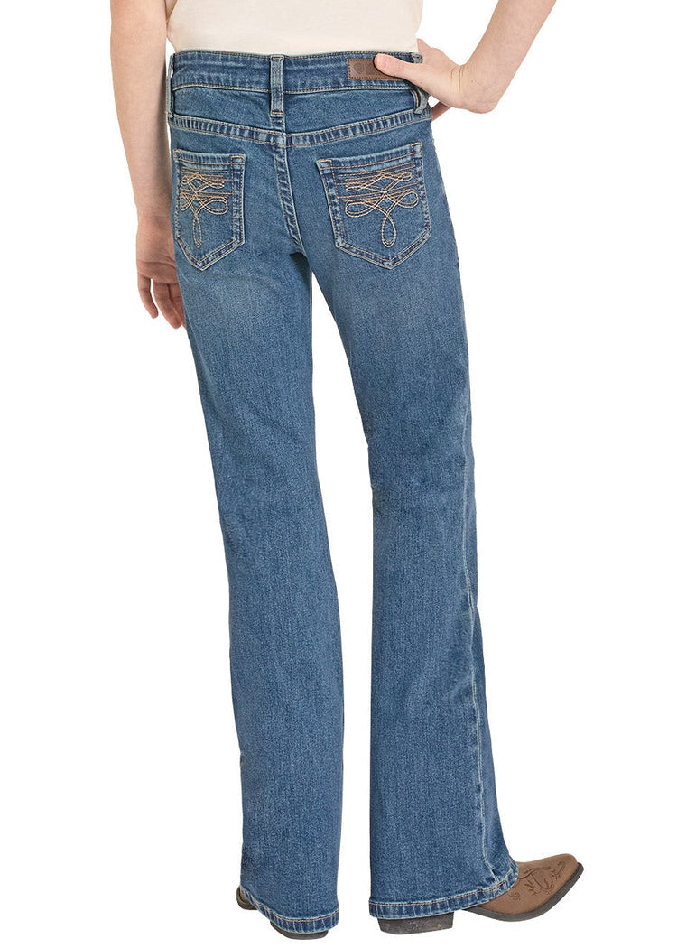 Girl's Boot Stitch Bootcut Jean