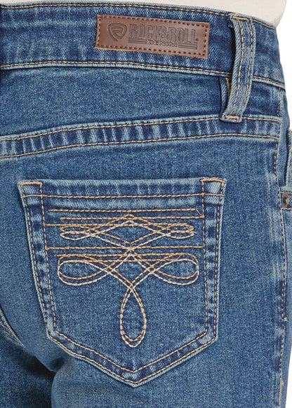 Girl's Boot Stitch Bootcut Jean