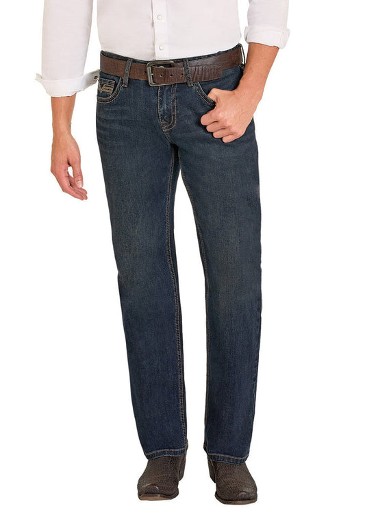 Men's Regular Fit Classic V Straight Leg Jeans