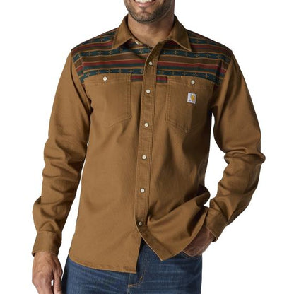 Men's Montana Rugged Flex Cord Long Sleeve Shirt