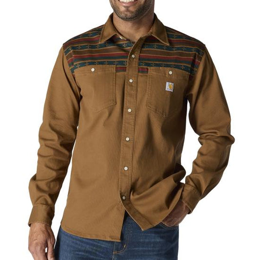 Men's Montana Rugged Flex Cord Long Sleeve Shirt