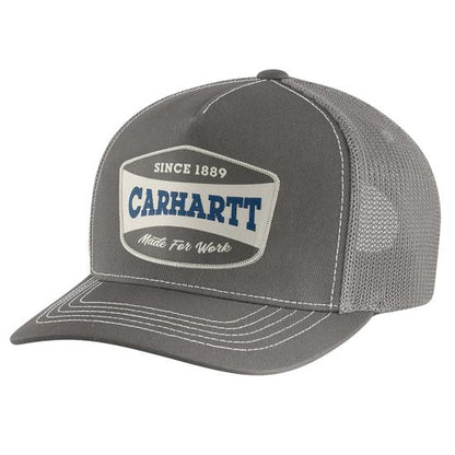 Canvas Mesh Back Patch Cap
