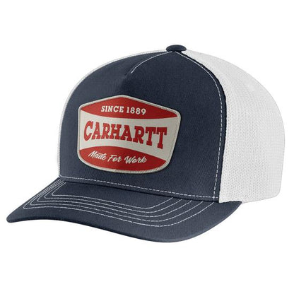 Canvas Mesh Back Patch Cap