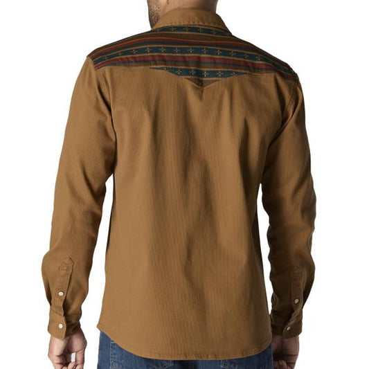Men's Montana Rugged Flex Cord Long Sleeve Shirt