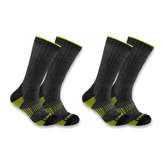 Midweight Syn/Wool Blend Boot Sock 2-Pack
