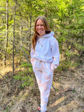 Bob's Tie Dyed Hand Embroidered Sweatsuit Set