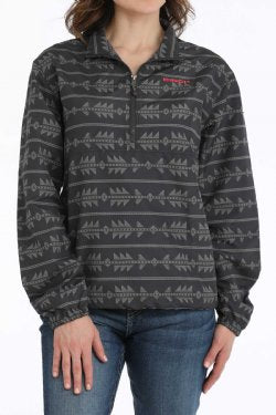 Women's Southwestern Print 1/2 Zip Pullover