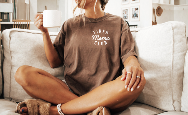 Tired Moms Club Tee
