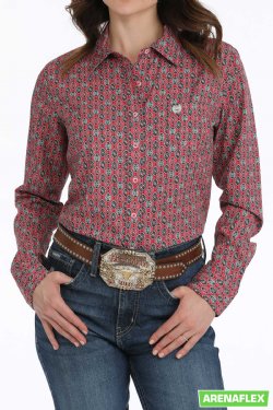 Women's ArenaFlex Long Sleeve Button-Up