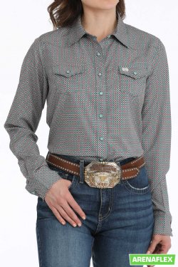 Women's ArenaFlex Long Sleeve Button-Up