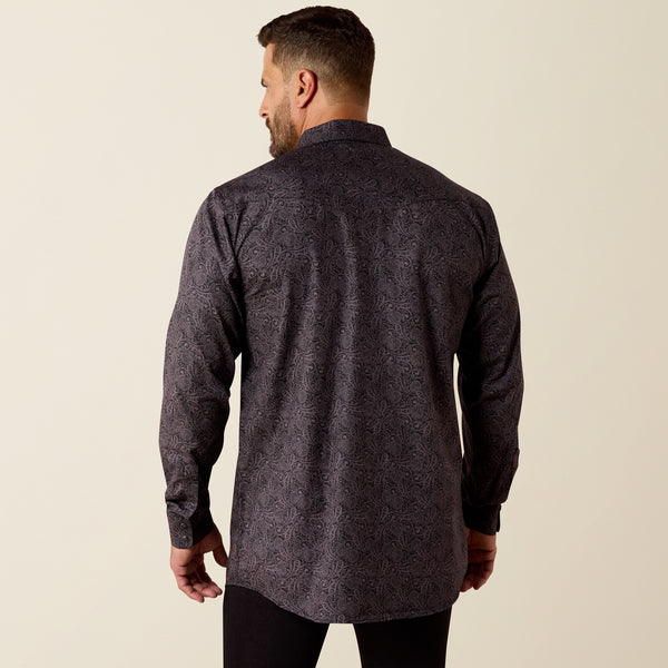 Men's Allen fitted Long Sleeve Snap Shirt