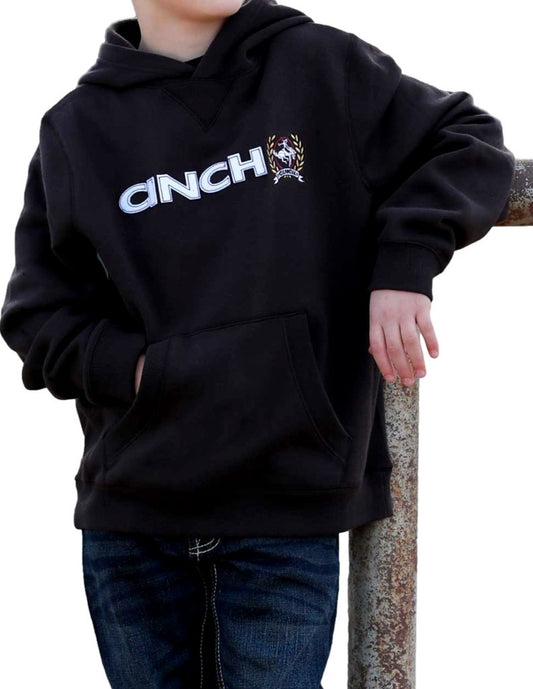 Boy's Cinch Logo Pullover Hoodie
