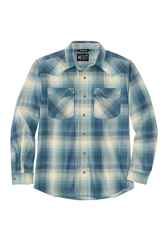Montana Relaxed Fit Long-Sleeve Plaid Shirt