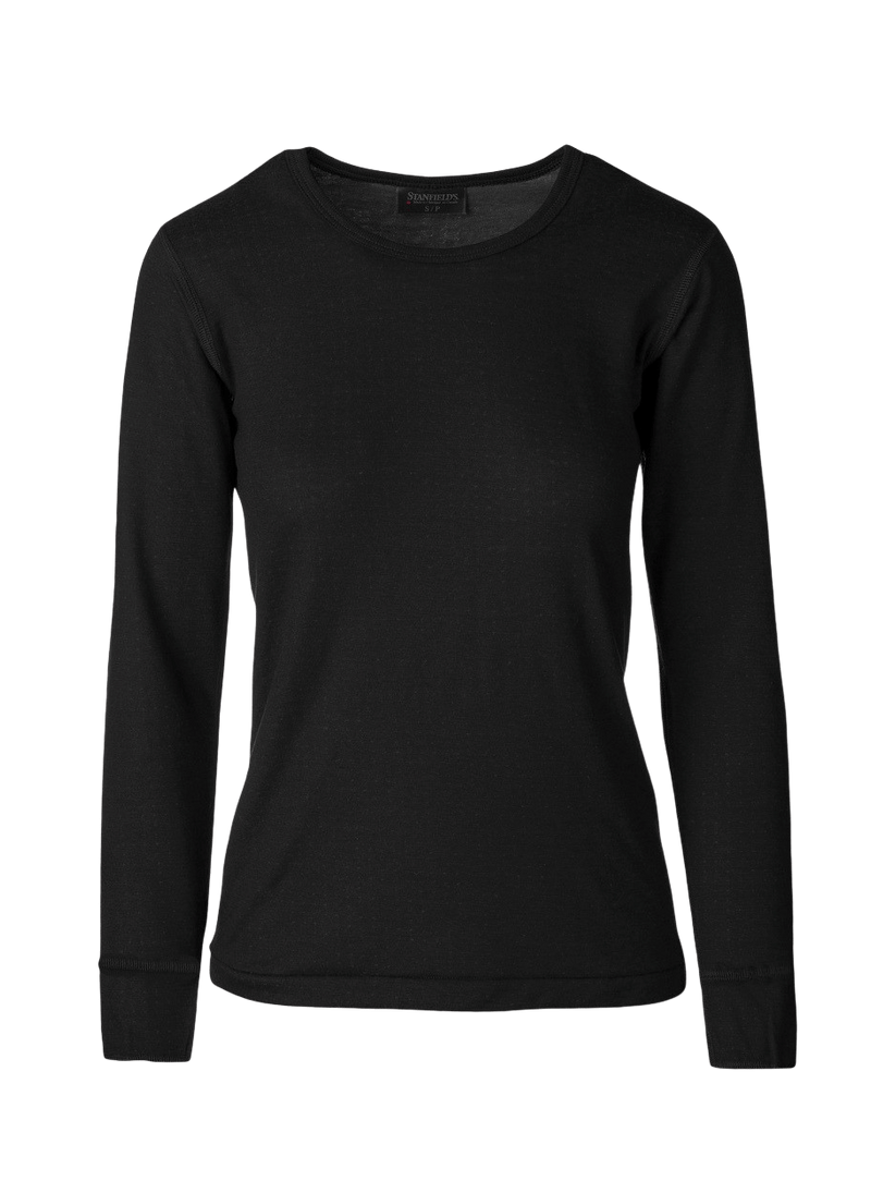 Women's Two-Layer Wool Blend Base Layer w Merino Wool
