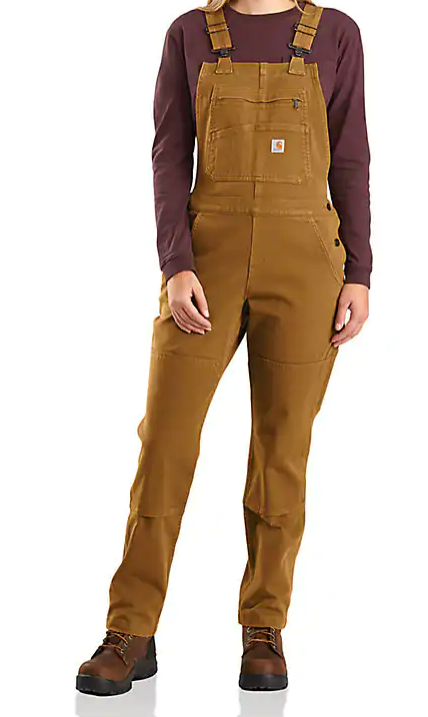 Women's Twill Double Front Bib